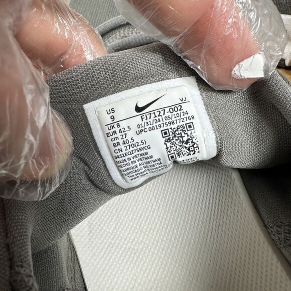 Nike Free Metcon 5 Shoes Mens Size 9 Gray White Training CrossFit FJ7127-002 - Picture 8 of 8